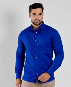 KIT DE CAMISAS SOCIAIS DE MANGA LONGA EM ALGODÃO na internet