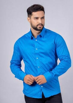 KIT DE CAMISAS SOCIAIS DE MANGA LONGA EM ALGODÃO - Maria Eduarda Store