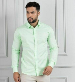 KIT DE CAMISAS SOCIAIS DE MANGA LONGA EM ALGODÃO