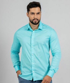 KIT DE CAMISAS SOCIAIS DE MANGA LONGA EM ALGODÃO - comprar online