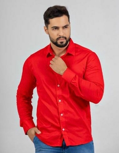 KIT DE CAMISAS SOCIAIS DE MANGA LONGA EM ALGODÃO na internet
