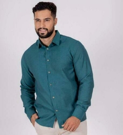 KIT DE CAMISAS SOCIAIS DE MANGA LONGA ESTAMPADA