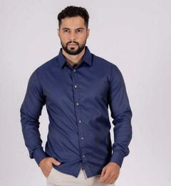 KIT DE CAMISAS SOCIAIS DE MANGA LONGA ESTAMPADA