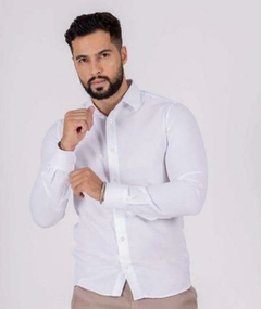 KIT DE CAMISAS SOCIAIS DE MANGA LONGA ESTAMPADA - loja online