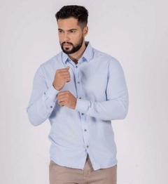KIT DE CAMISAS SOCIAIS DE MANGA LONGA ESTAMPADA - comprar online