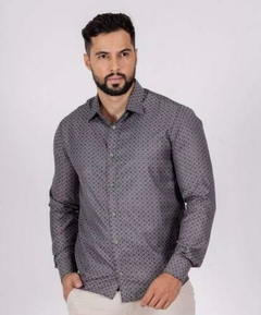 KIT DE CAMISAS SOCIAIS DE MANGA LONGA ESTAMPADA - Maria Eduarda Store