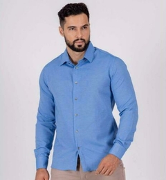 KIT DE CAMISAS SOCIAIS DE MANGA LONGA ESTAMPADA - loja online