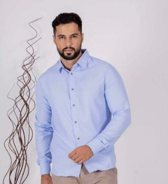 KIT DE CAMISAS SOCIAIS DE MANGA LONGA ESTAMPADA na internet