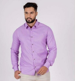 KIT DE CAMISAS SOCIAIS DE MANGA LONGA ESTAMPADA - comprar online