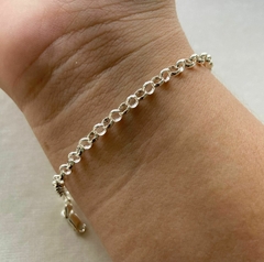 Pulseira de Prata Elo Português
