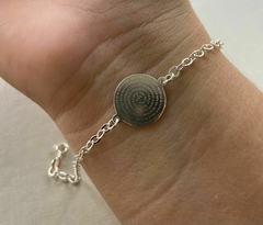 Pulseira de Prata Pai Nosso