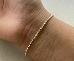 Pulseira de Prata Veneziana.