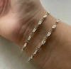 Pulseira de Prata Trevo
