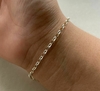 Pulseira de Prata Elo Português.
