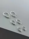 BRINCO DE PRATA ARGOLA CLICK OVAL