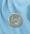 PINGENTE DE PRATA MEDALHA LUZ