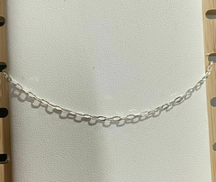 TORNOZELEIRA DE PRATA ELO CARTIER
