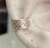 PIERCING FAKE DE PRATA TRBALHADO