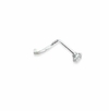 PIERCING DE PRATA PONTO DE LUZ