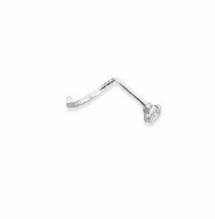 PIERCING DE PRATA PONTO DE LUZ