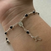 PULSEIRA TERÇO ZIRCÔNIA NEGRA