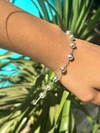 PULSEIRA DE PRATA BOLAS