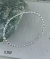 BRACELTE DE PRATA TORCIDO