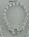 PULSEIRA DE PRATA ELO PORTUGUÊS FECHO BOIA
