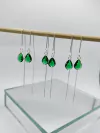 BRINCO DE PRATA AGULHA GOTA
