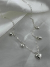 COLAR DE PRATA CHOKER CORAÇÃO