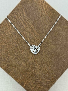 COLAR CHOKER DE PRATA ÁRVORE DA VIDA