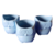 Cachepot Coruja Mini - Amarelo, Azul, Rosa - loja online