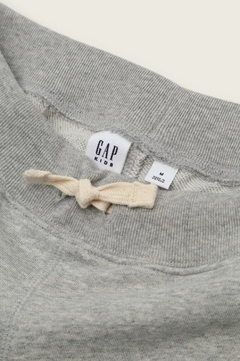 Bermuda Infantil GAP Logo Cinza na internet