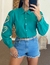Camisa Feminina Bordada - comprar online