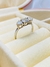 Anel ouro e diamantes