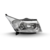 Farol Cruze 2015 2016 Manual Cromado Direito na internet