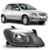 Farol Chevrolet Celta 2006 2007 2008 á 2012 Mascara Negra - Nova Kennedy Auto Pecas