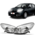 Farol Manual Sandero 2012 2013 2014 Cromado Esquerdo