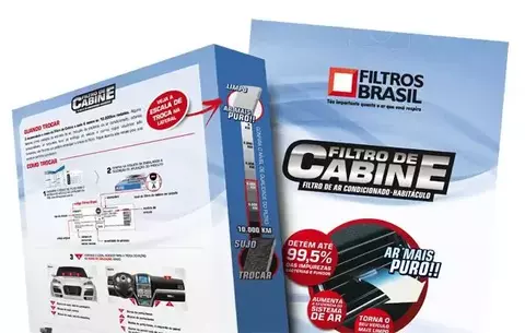 FB1129 Filtro ar condicionado Ford Fusion 2013 - Filtros brasil