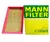 Filtro de ar do motor C1858/4 - Mann