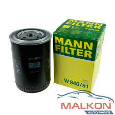 Filtro Óleo W940/81 Toyota Hilux 2.4 2.8 92 a 2001 Mann - MANN-FILTER