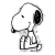 Almofada Formato Snoopy