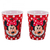 Jogo de 2 Copos de Plástico Minnie Mouse Disney - 400ml - comprar online