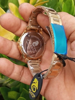 Relógio Atlantis Style gold dourado original - Dazz Pratas