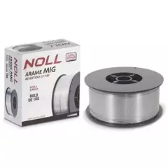 Arame de Solda MIG 5Kg 0,8mm s/gás NOLL