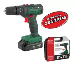 Parafusadeira DWT PFD020I 3/8 com impacto + maleta - RS Camargo
