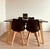 Imagen de MESA NORDICA + 4 SILLAS TULIP