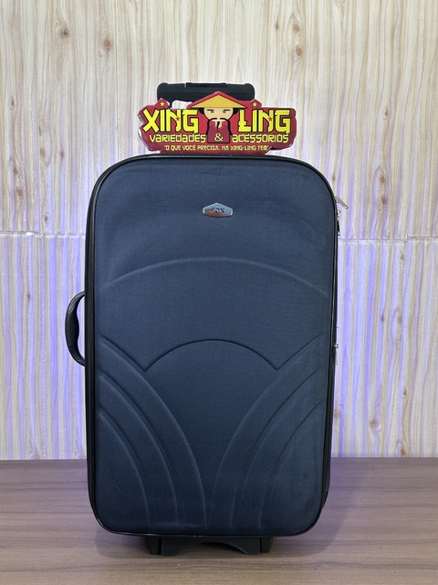 MALA G GRANDE EXPANSIVA EM POLIÉSTER FOX COM RODINHAS 9021 G