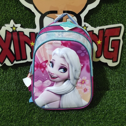 MOCHILA COSTA MÉDIA INFANTIL FEM FROUZEN ELSA ALTO RELEVO 3D