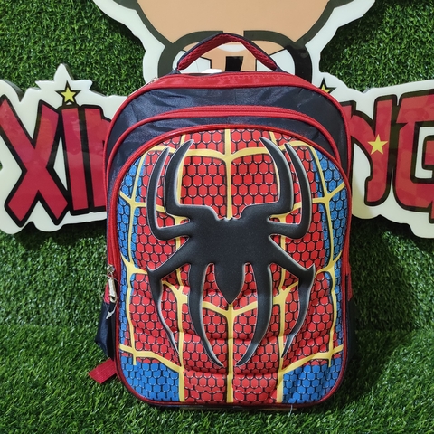 MOCHILA COSTA MÉDIA INFANTIL MAS HOMEM-ARANHA ALTO RELEVO 3D